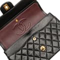 Miniatyrbillede 8 af 10: Pre-owned Chanel Medium Classic Lambskin Double Flap Black