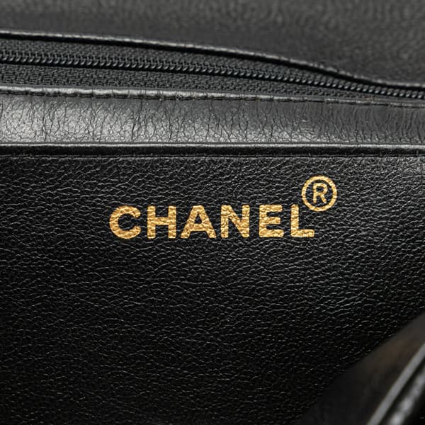 Pre-owned Chanel Jumbo XL Caviar Mademoiselle Flap Black