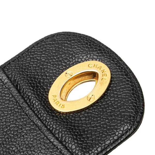 Pre-owned Chanel Jumbo XL Caviar Mademoiselle Flap Black