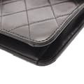 Miniatyrbillede 7 af 10: Pre-owned Chanel Quilted Lambskin Single Flap Black
