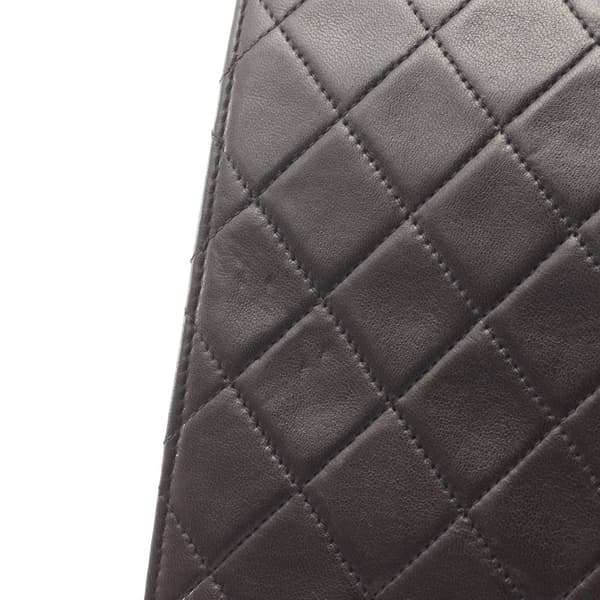 Pre-owned Chanel Quilted Lambskin Single Flap Black