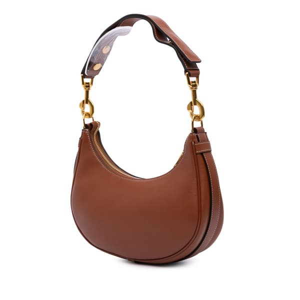 Pre-owned Celine Leather Ava Shoulder Bag Brown