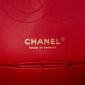 Miniatyrbild 7 av 10: Pre-owned Chanel Medium Classic Lambskin Double Flap Red