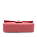 Miniatyrbilde 3 av 10: Pre-owned Chanel Medium Classic Lambskin Valentines Heart Charms Single Flap Pink