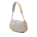 Pikkukuva 2 / 8: Pre-owned Chanel Canvas CC Camellia No. 5 Shoulder Bag Gray