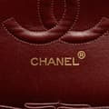 Miniatyrbild 5 av 10: Pre-owned Chanel Medium Classic Lambskin Double Flap Black