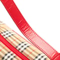 Miniatyrbilde 7 av 10: Pre-owned Burberry Haymarket Check Canvas Shoulder Bag Brown
