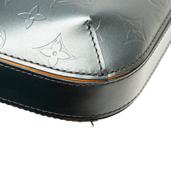 Pre-owned Louis Vuitton Monogram Mat Fowler Blue