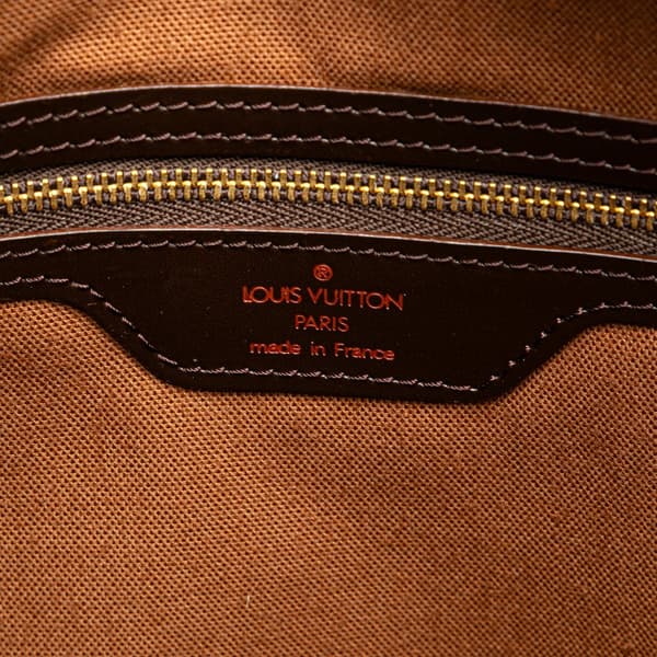Pre-owned Louis Vuitton Damier Ebene Chelsea Brown