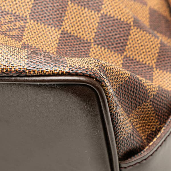 Pre-owned Louis Vuitton Damier Ebene Chelsea Brown