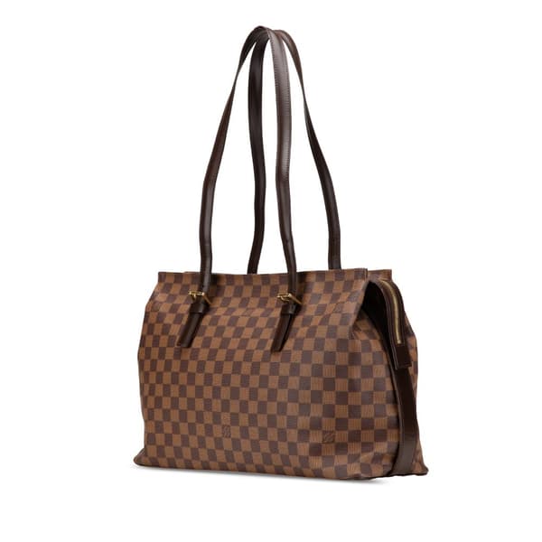 Pre-owned Louis Vuitton Damier Ebene Chelsea Brown