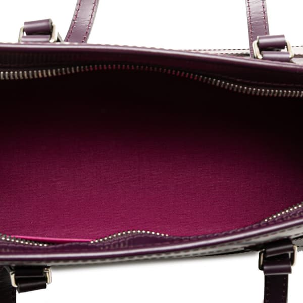 Pre-owned Louis Vuitton Epi Madeleine PM Purple