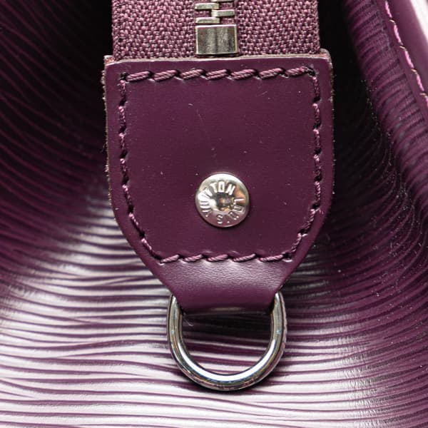 Pre-owned Louis Vuitton Epi Madeleine PM Purple