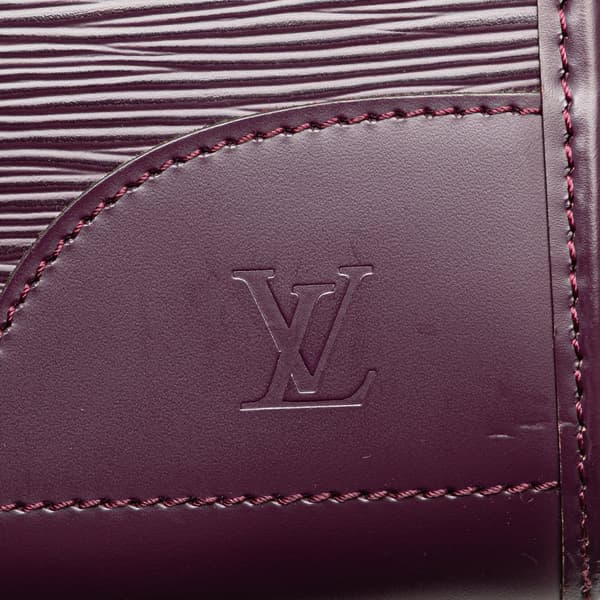 Pre-owned Louis Vuitton Epi Madeleine PM Purple
