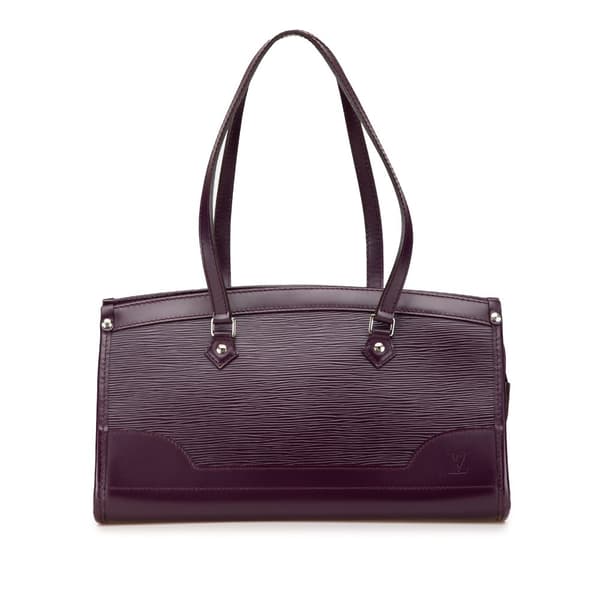 Pre-owned Louis Vuitton Epi Madeleine PM Purple