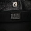 Miniatyrbild 5 av 10: Pre-owned Gucci GG Denim Shoulder Bag Black
