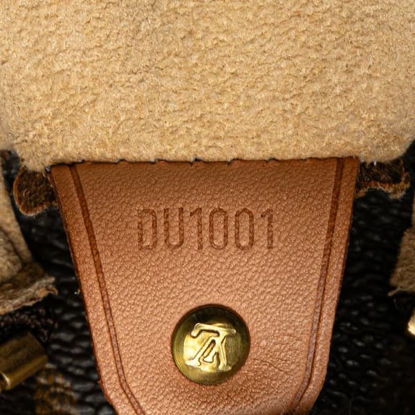 Pre-owned Louis Vuitton Monogram Looping GM Brown