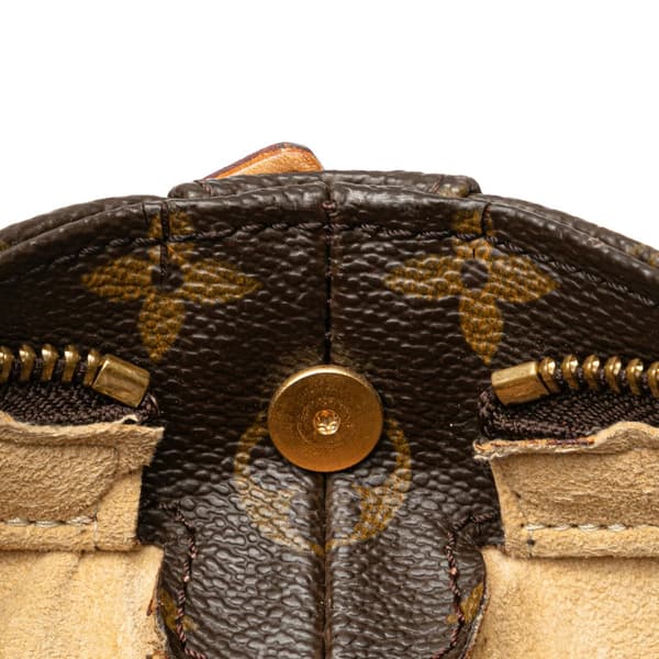 Pre-owned Louis Vuitton Monogram Looping GM Brown