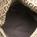 Miniatyrbillede 4 af 10: Pre-owned Fendi Zucchino Canvas Mamma Forever Brown