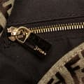Miniatyrbillede 7 af 10: Pre-owned Fendi Zucchino Canvas Mamma Forever Brown