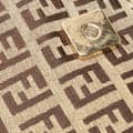 Miniatyrbillede 9 af 10: Pre-owned Fendi Zucchino Canvas Mamma Forever Brown