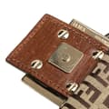 Miniatyrbillede 10 af 10: Pre-owned Fendi Zucchino Canvas Mamma Forever Brown
