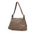 Miniatyrbillede 2 af 10: Pre-owned Fendi Zucchino Canvas Mamma Forever Brown