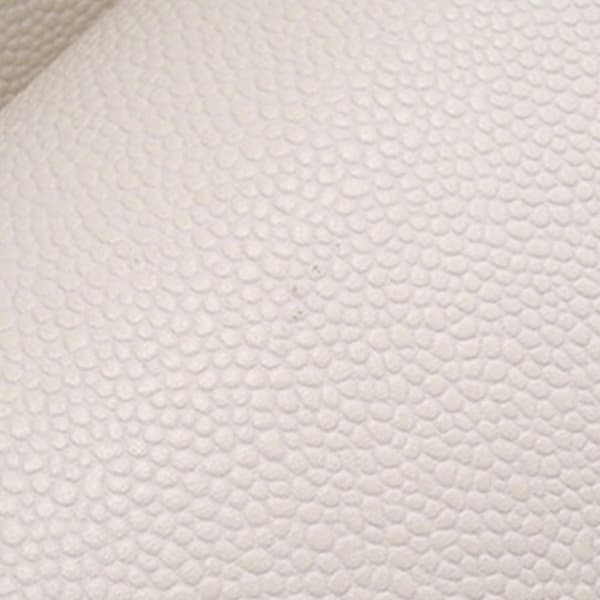 Pre-owned Chanel Medium Classic Iridescent Caviar Double Flap White