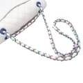 Pikkukuva 10 / 10: Pre-owned Chanel Medium Classic Iridescent Caviar Double Flap White