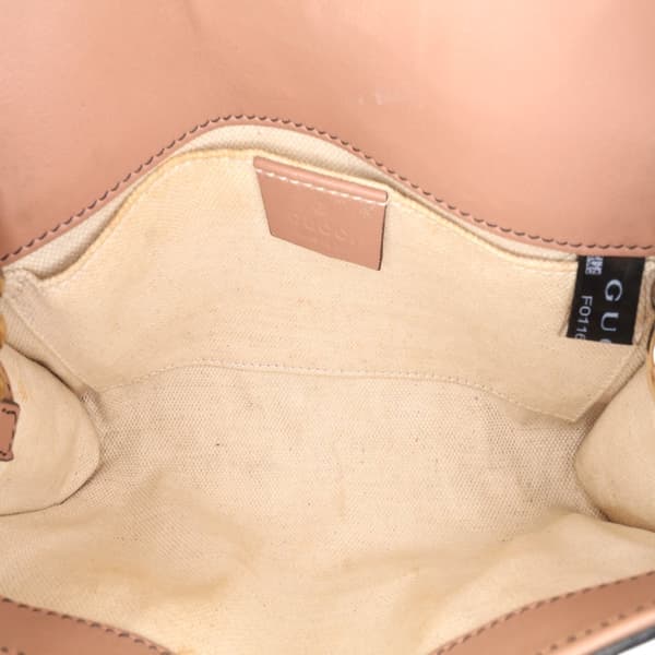 Pre-owned Gucci Small Guccissima Emily Crossbody Pink