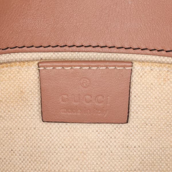 Pre-owned Gucci Small Guccissima Emily Crossbody Pink