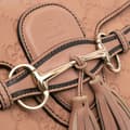 Miniatyrbild 7 av 10: Pre-owned Gucci Small Guccissima Emily Crossbody Pink