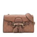 Miniatyrbild 1 av 10: Pre-owned Gucci Small Guccissima Emily Crossbody Pink