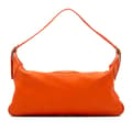 Miniatyrbild 1 av 10: Pre-owned Celine Medium Supple Grained Calfskin Romy Shoulder Bag Orange