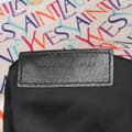 Miniatyrbild 6 av 10: Pre-owned Saint Laurent Medium Silk Carre Rive Gauche Print Patchwork Jamie Shoulder Bag White