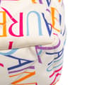 Miniatyrbild 9 av 10: Pre-owned Saint Laurent Medium Silk Carre Rive Gauche Print Patchwork Jamie Shoulder Bag White