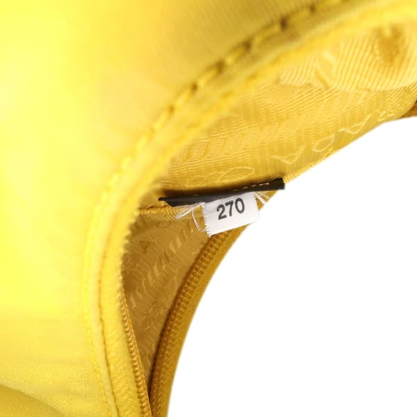 Pre-owned Prada Mini Tessuto Re-Edition 2000 Shoulder Bag Yellow