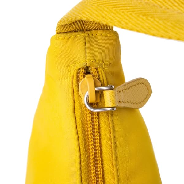 Pre-owned Prada Mini Tessuto Re-Edition 2000 Shoulder Bag Yellow
