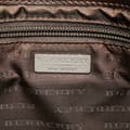 Miniatyrbilde 5 av 10: Pre-owned Burberry House Check Canvas Shoulder Bag Brown