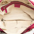 Miniatyrbild 4 av 9: Pre-owned Gucci Patent Soho Chain Zip Shoulder Bag Pink