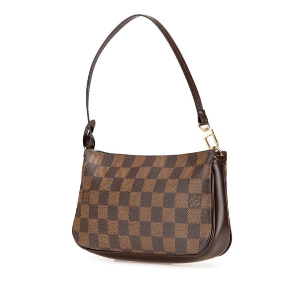 Pre-owned Louis Vuitton Damier Ebene Navona Brown
