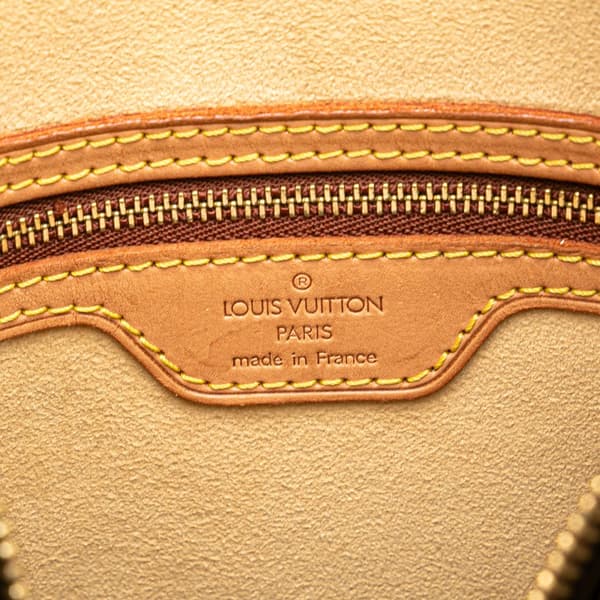 Pre-owned Louis Vuitton Monogram Looping GM Brown