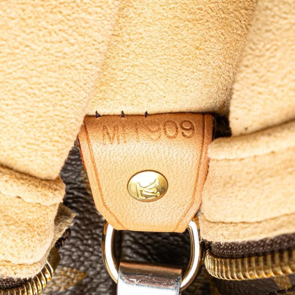Pre-owned Louis Vuitton Monogram Looping GM Brown