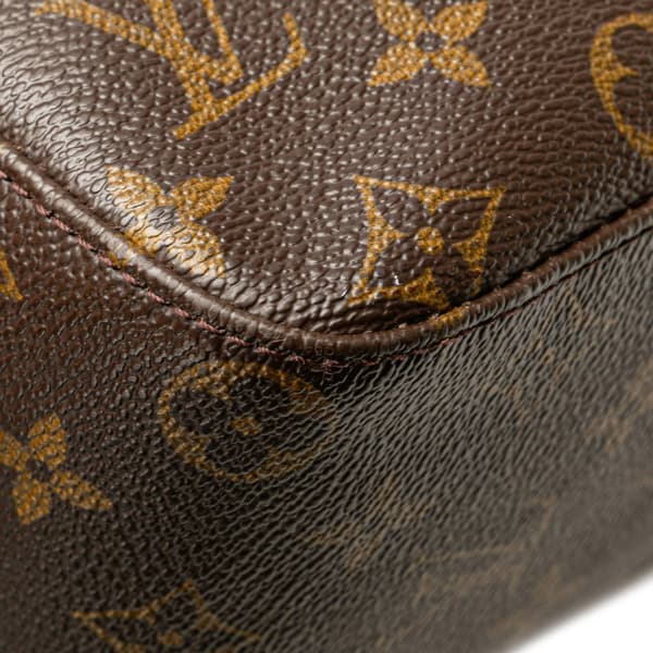 Pre-owned Louis Vuitton Monogram Looping GM Brown
