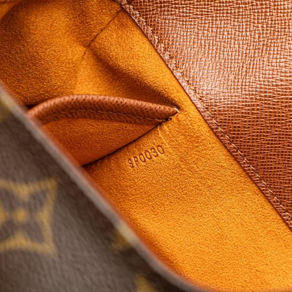 Pre-owned Louis Vuitton Monogram Musette Tango Short Strap Brown