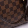 Miniatyrbilde 7 av 10: Pre-owned Louis Vuitton Damier Ebene Rivington PM Brown