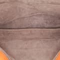 Miniatyrbild 4 av 10: Pre-owned Bottega Veneta Nappa Intrecciato Flap Shoulder Bag Orange