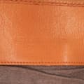 Miniatyrbild 6 av 10: Pre-owned Bottega Veneta Nappa Intrecciato Flap Shoulder Bag Orange
