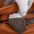 Miniatyrbild 7 av 10: Pre-owned Bottega Veneta Nappa Intrecciato Flap Shoulder Bag Orange