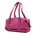Pikkukuva 2 / 10: Pre-owned Bottega Veneta Nappa Intrecciato Montaigne Shoulder Bag Pink